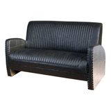 Sillon Sofa Aviador Restoration Industrial Aluminio