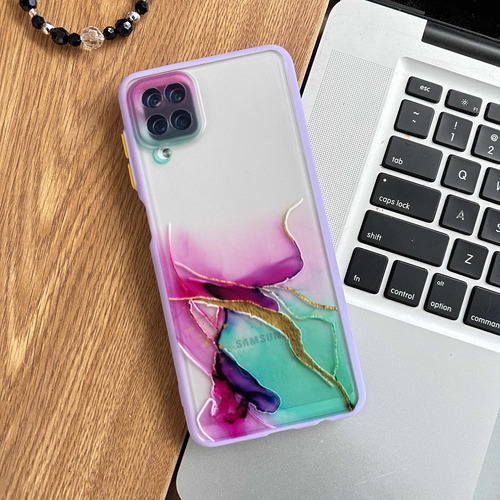 Funda Tpu Marmol Pintura Transparente Para Samsung A12 M12