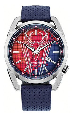 Reloj Citizen Marvel Spider Man Para Caballero Azul