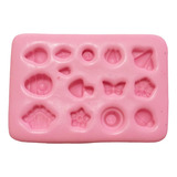 Molde Silicone Aplique De Mini Jardim