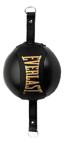 Pera De Boxeo Elite Doble Everlast Color Negro