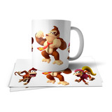 Donkey Kong Diddy Dixie Taza Tu Propio Estilo #1