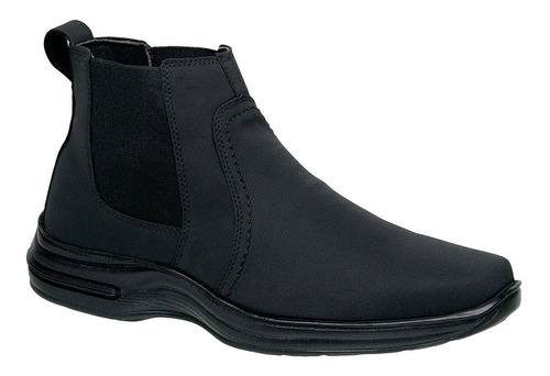 Botina Country Masculina Chelsea Boot Em Couro Confortavel 