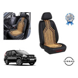 Cubre Respaldo Asiento Bolitas De Madera X-trail 2008 A 2013