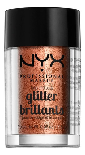   Set De 2 Nyx Pigments + Glitter Brllants Face And Body 