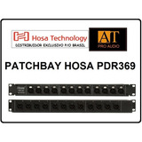 Patchbay Balanceado 12 Vias Xlr Hosa Pdr-369 Não Normalizado