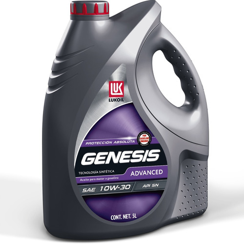 Aceite Sintetico Lukoil Genesis Advanced Sae 10w-30 5lt