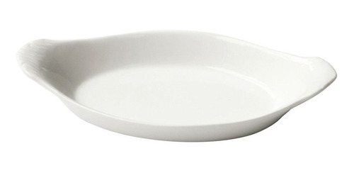 Set De 2 Plato Oval Con Orejas Porcelana 22.5 Cm. Imahe