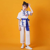 Disfraz De Artes Marciales Changquan Para Niña Y Niño