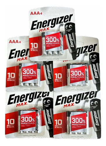 Pilas Aaa Energizer Max Alcalina X 20 Unidades