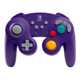 Controle Joystick Roxo Com Fio Nintendo Switch Acco Powera 