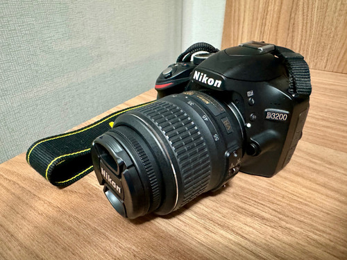 Câmera Nikon D3200 Com Lente Nikon 18-55mm