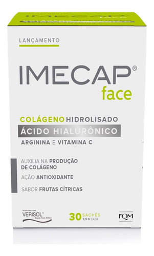 Imecap Colágeno Hidrolizado Verisol + Ácido Hialu 30 Sachês