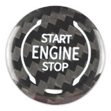 Botón Start-stop En Fibra De Carbono Cadillac (modelo D )