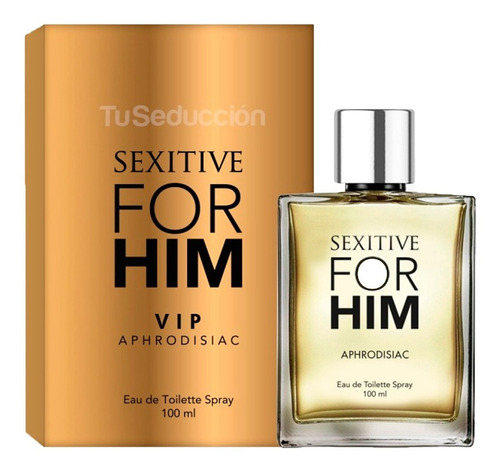 Perfume Masculino Con Feromonas For Him Vip Sexitive 100 Ml