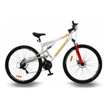 Bicicleta Montaña Rodada 26 Doble Suspension Hercules Terraf