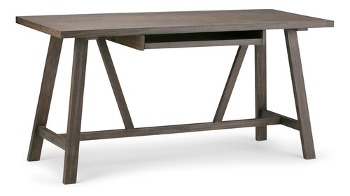 Simplihome Dylan - Escritorio Industrial Moderno De Madera .