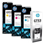 Pack Tintas Hp Gt53 Más Gt52 Colores Original Factura