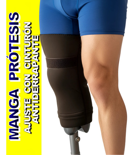 Manga Para Protesis Estabilizador Neopreno C/ Antiderrapante