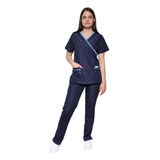 Conjunto Quirúrgico Médico Dama Mariposa Ana Isabel Uniforme