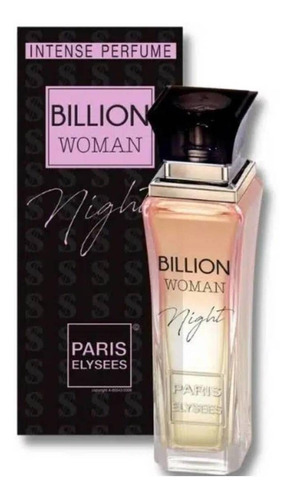 Billion Woman Night Feminino 100ml - Paris Elysees Perfume