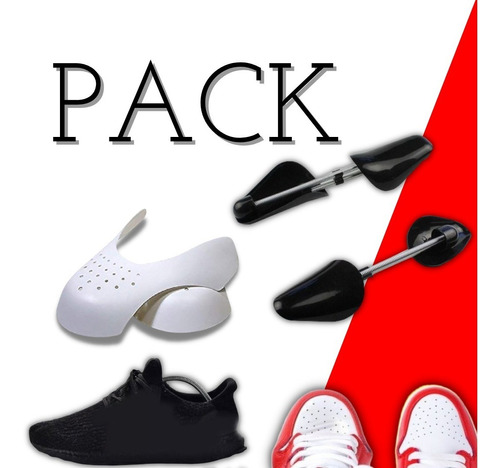 Pack Shield Protector Anti-arruga + Hormador Para Zapatillas