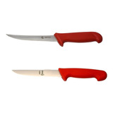 Set Cuchillo Eskilstuna Desposte Recto Y Curvo 15cm Acero