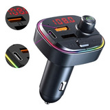 Car Mp3 Player Rgb Qc3.0+pd Ka-c158 / Al-2105d