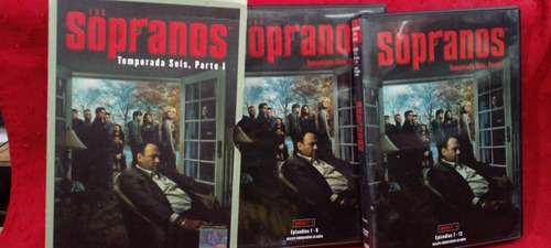 Los Sopranos Temporada 6 Parte 1 Ep. 1 Al 12 Dvd Serie