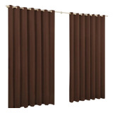 Cortinas Quarto Infantil Menina Rosa 2.00x1.70 Em Microfibra Cor Marron Tabaco