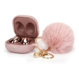 Funda Para Samsung Galaxy Buds Live Y Pro - Pompon Llavero