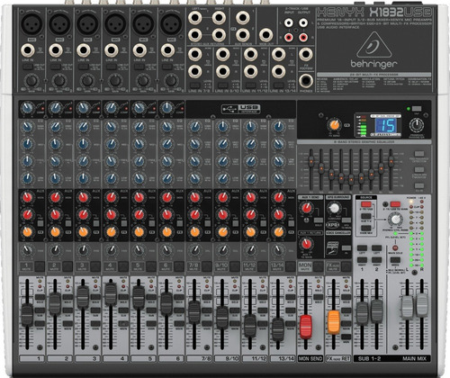 Consola Usb Behringer Xenyx X1832usb