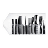 Set De Peines Peluqueria Profesional Eurostil Estuche X 8