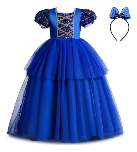 Elegante Vestido De Princesa Con Forma De Cuento De Hadas Pa