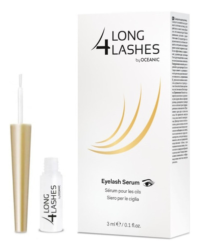 Serum Para Crecimiento De Pestañas 3 Ml Long4lashes