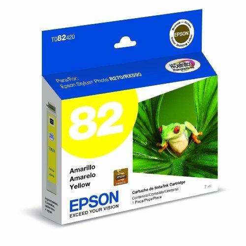 Cartucho De Tinta Epson Amarillo, 500 Páginas/t082420-al