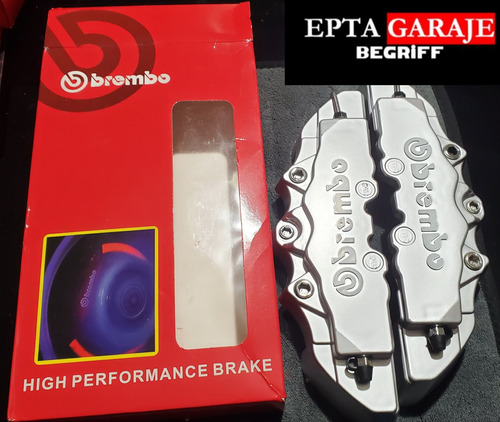 Par Cubre Caliper Brembo Plástico Edición F1 24cm