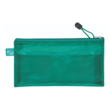 Estuche Adix Estuche Escolar Pvc Verde Color Verde