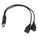 Usb 2.0 A A 2 Doble Y Spliter Hub Cable