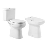 Combo Mónaco Confort Ino. Largo Depo. Bidet 1 Asiento - Roca