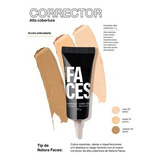 Natura Faces Corrector De Ojeras Con Vit E Muy Cubritivo 10g