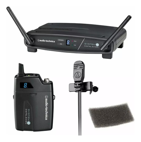 Microfone Lapela S/fio Atw-110 1/l Audio Technica Lapela