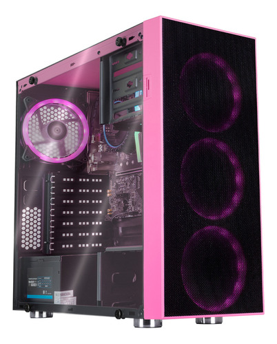 Xtreme Pc Gaming Computadora Intel Core I7 12700 16gb Ssd 1tb Wifi Pink