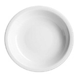 Set X6 Plato Hondo Linea Recta 20,5cm Porcelana Verbano