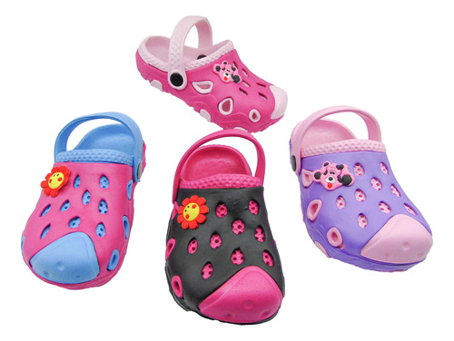 24 Pares De Sandalias Mayoreo Clogg Oso Infantil Moda P072