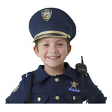 Gorro De Policía Dress Up America Para Niños, Accesorio De D