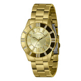 Relógio Feminino Lince Lrg4732l40 C2kx Casual Dourado