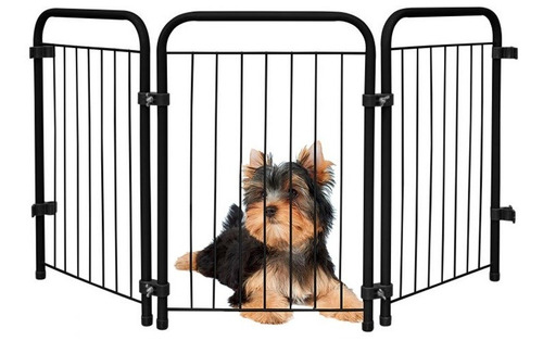 Cercado Portátil Portão Grade Proteção Pet Cachorro Açomix