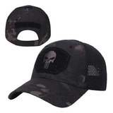 Gorra Táctica Militar De Camuflaje Con Logotipo De Calavera