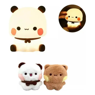 Lámpara Oso Bubu Luz Led Con Llaveros De Peluche Bubu Dudu | MercadoLibre
